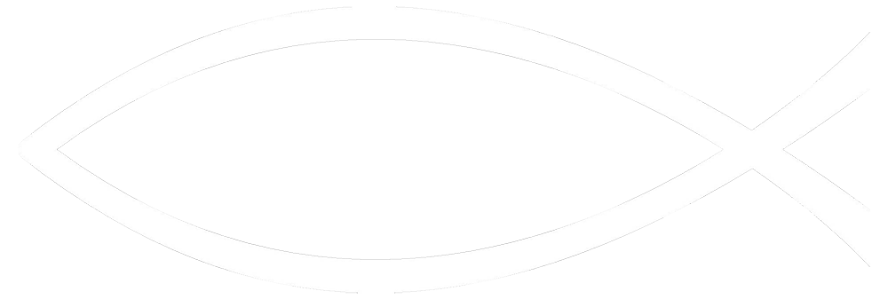 Ichthys symbol, a stylized fish composed of two intersecting arcs.