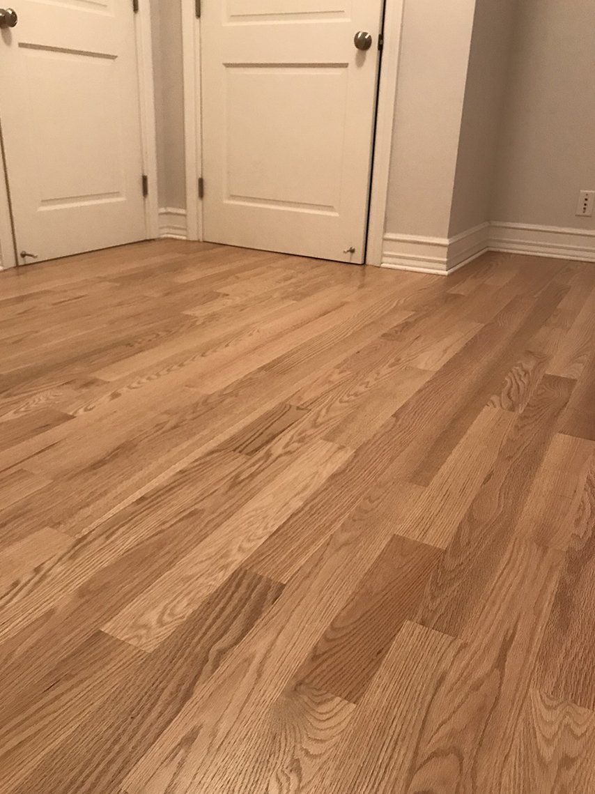 Laminated floor