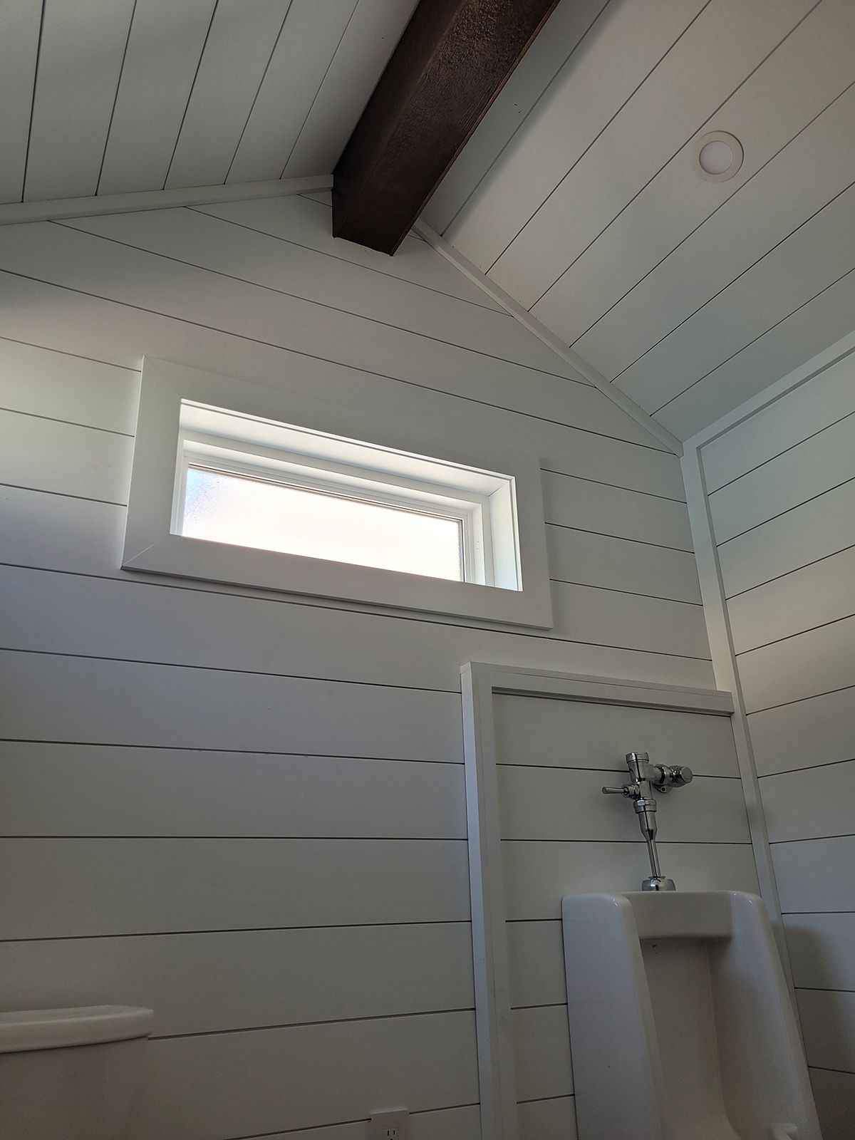 Portable pool house interior