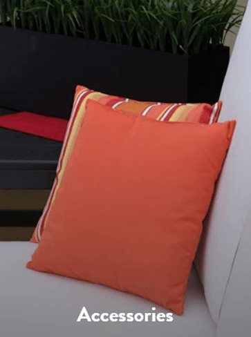 A red pillow