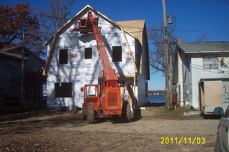 Bender and Hunt lake house remodel
