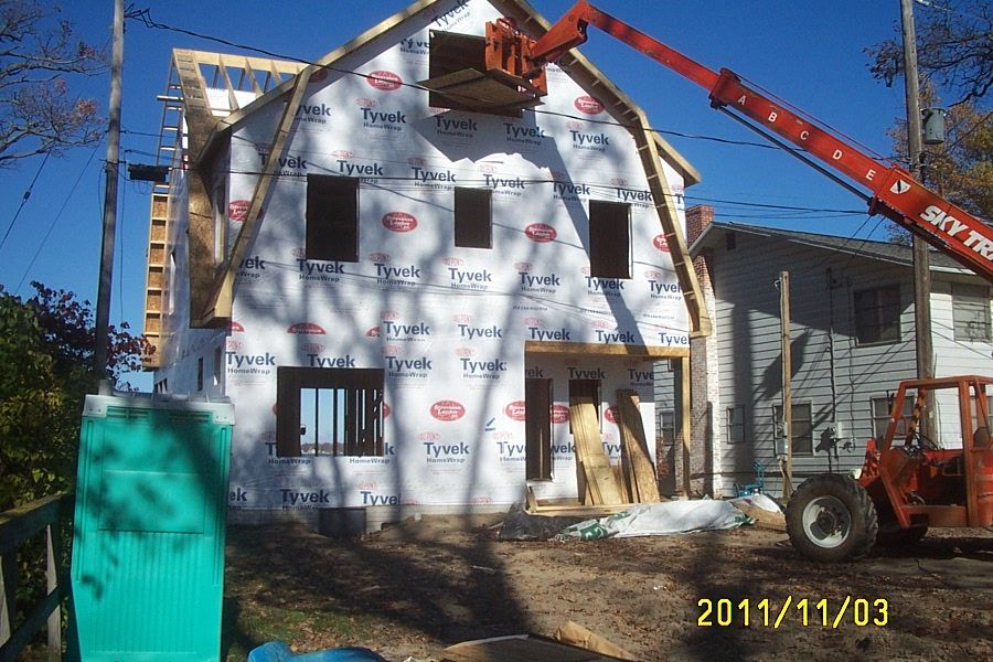 Bender and Hunt lake house remodel