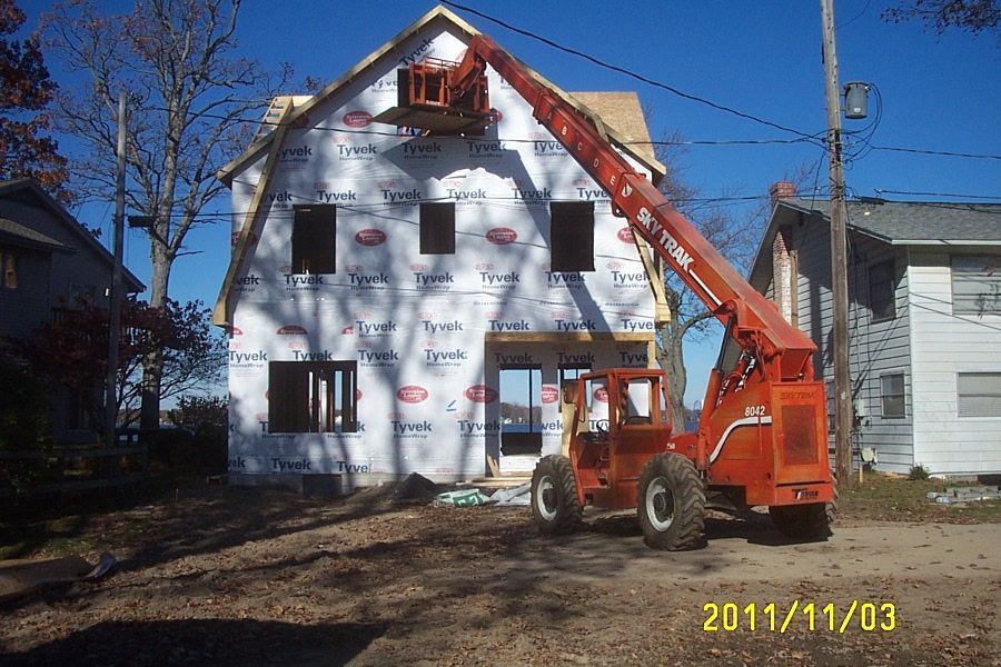 Bender and Hunt lake house remodel