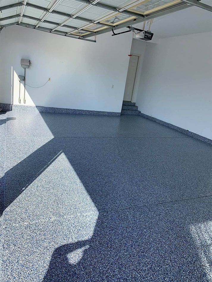 concrete coating on garage floor