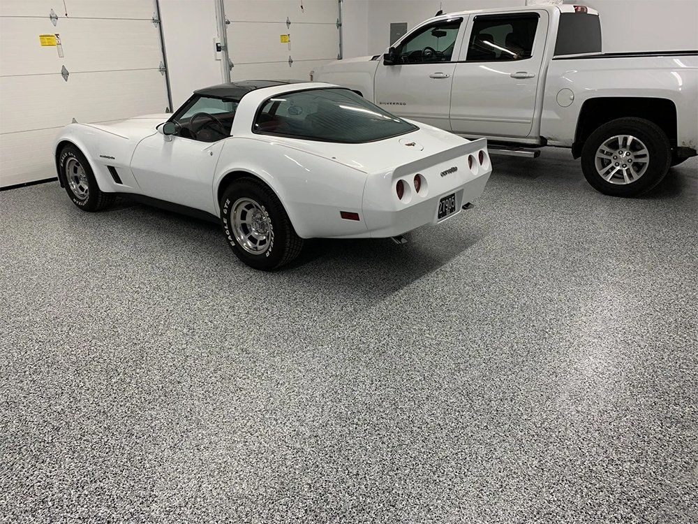 concrete coating on garage floor