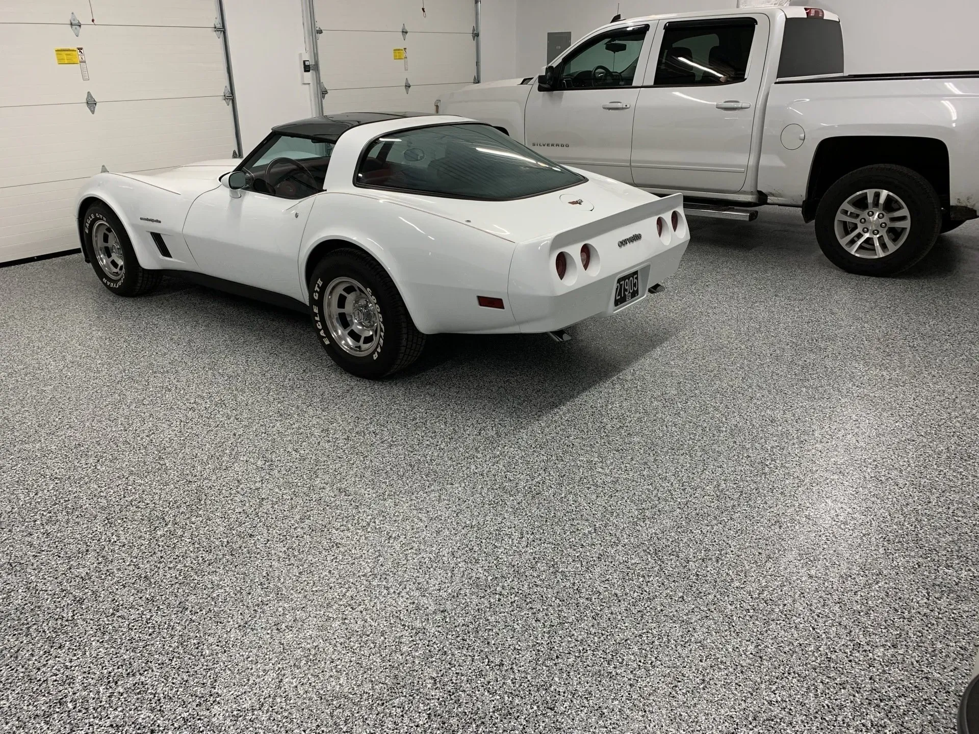 Residential floor coating