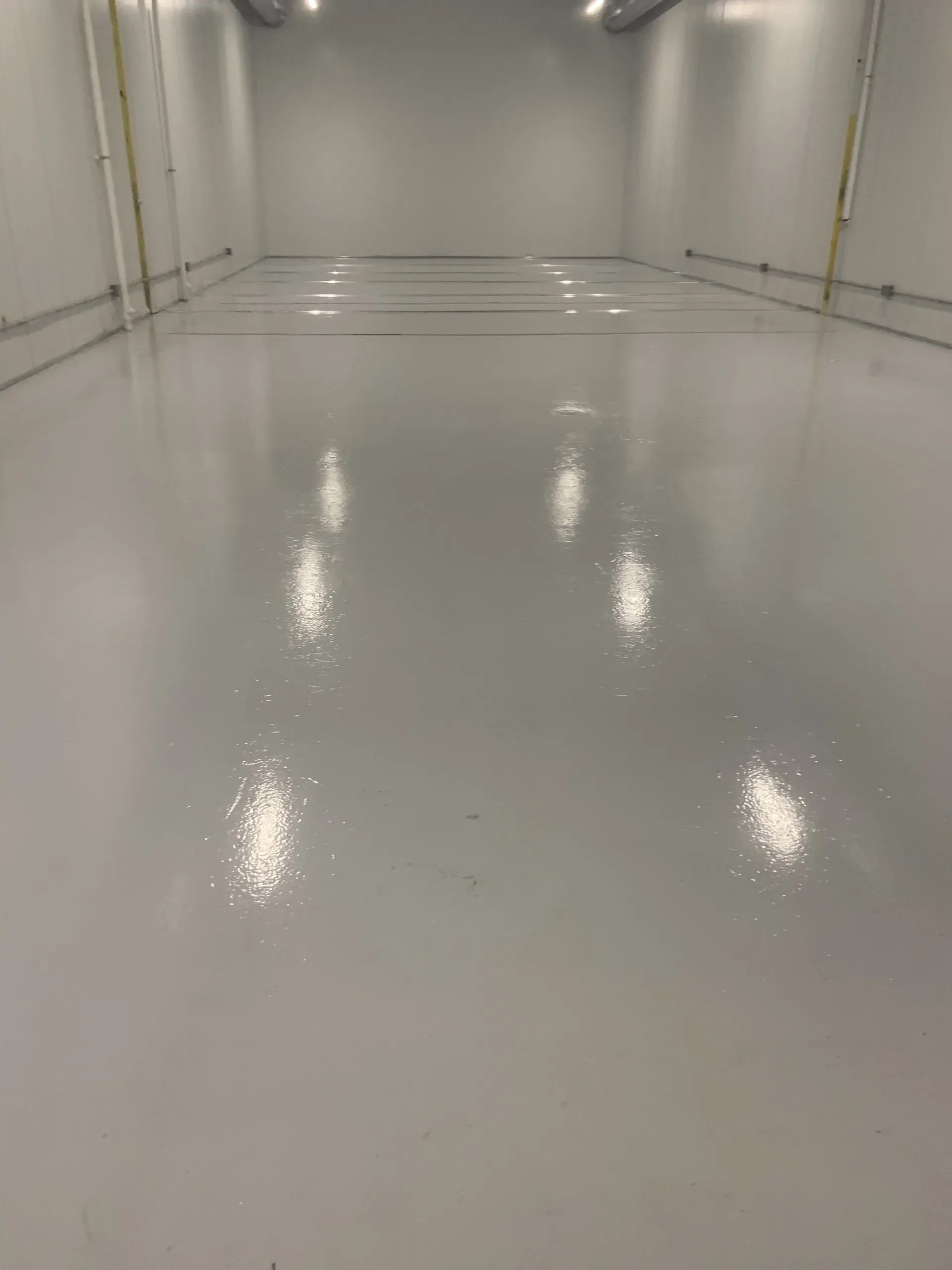 Commercial floor coating
