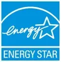 Energy Star logo: a blue square with a stylized white star and text.