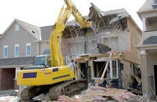 Demolition of an house