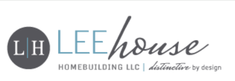 A logo for lee house homebuilding LLC