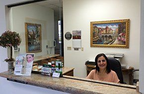Dental Office Reception Area