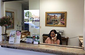 Dental Office Reception Area