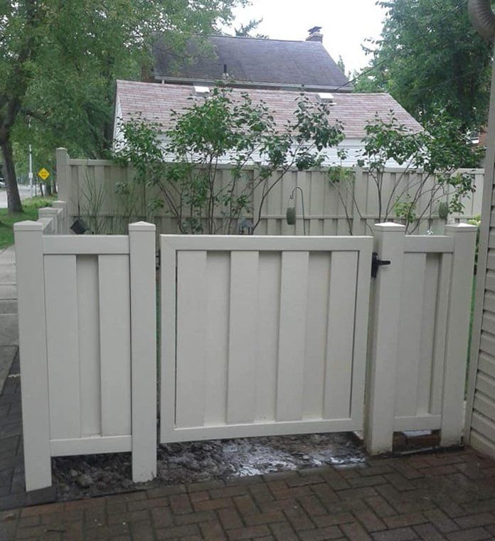 PVC fencing