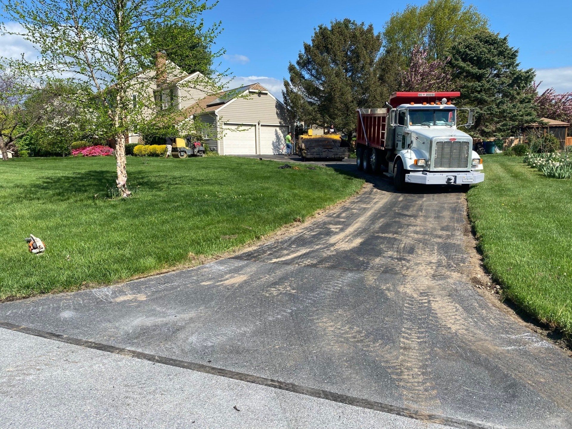 Paving Job Before