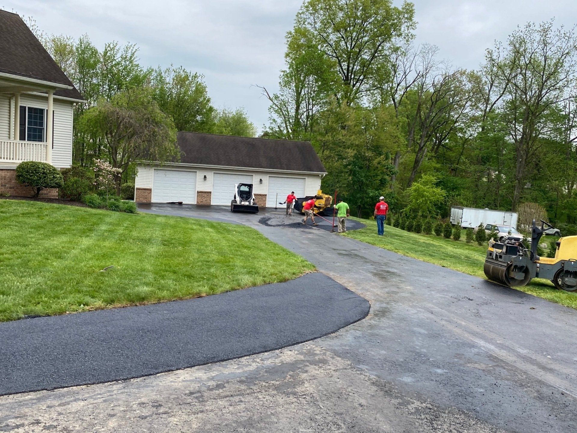 Paving and extending