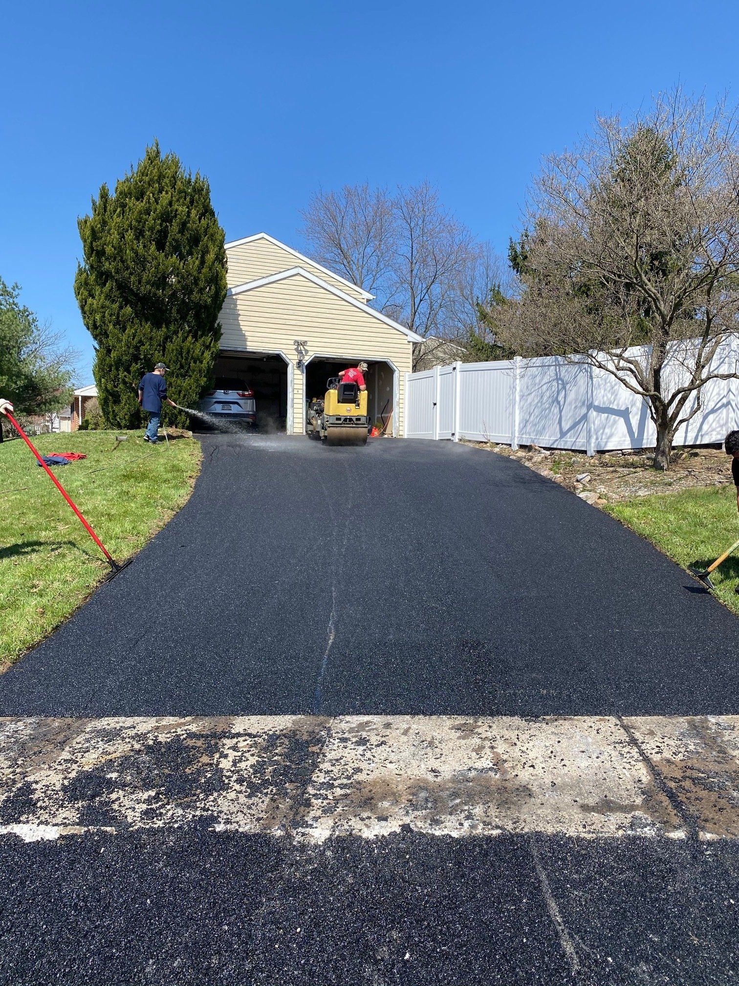 Resurface Paving Job