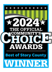 The official community's choice awards best of story county winner