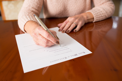 Last will and testament