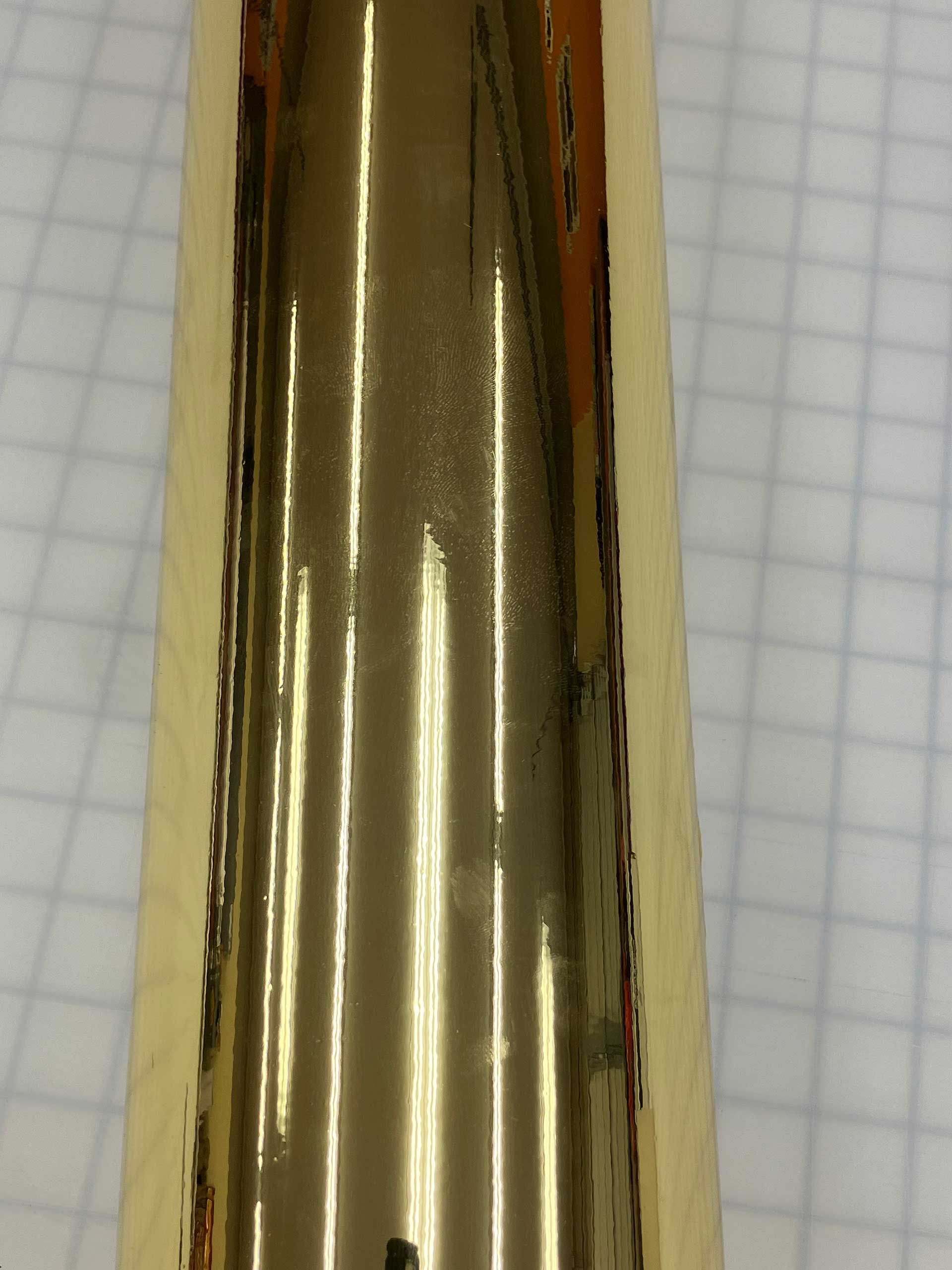 Holographic Vinyl Chrome Gold