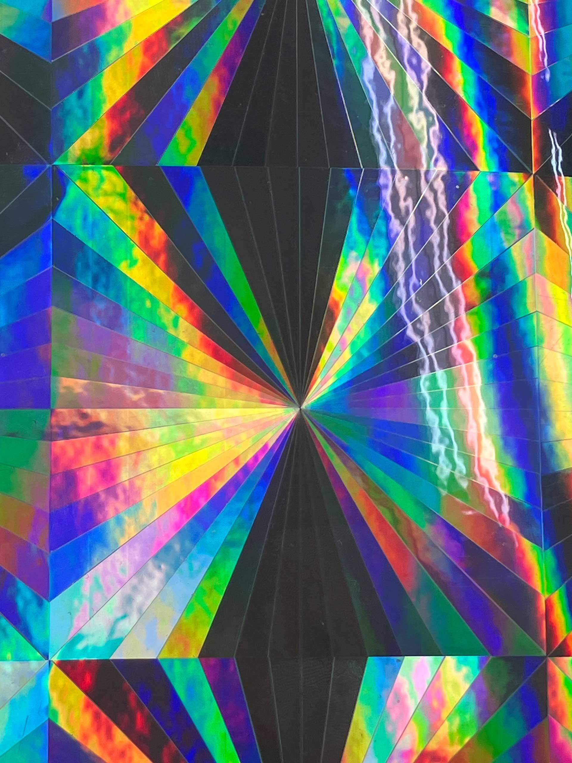 Holographic Vinyl P2P Silver