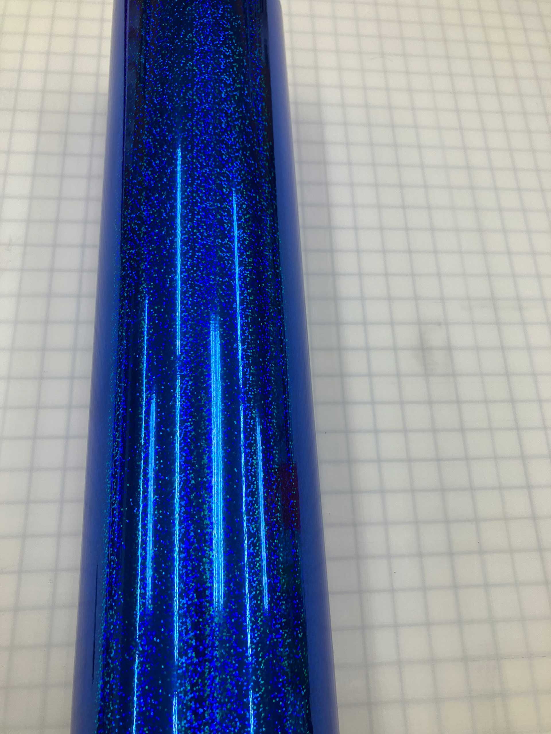 Holographic Vinyl Sparkle Royal Blue
