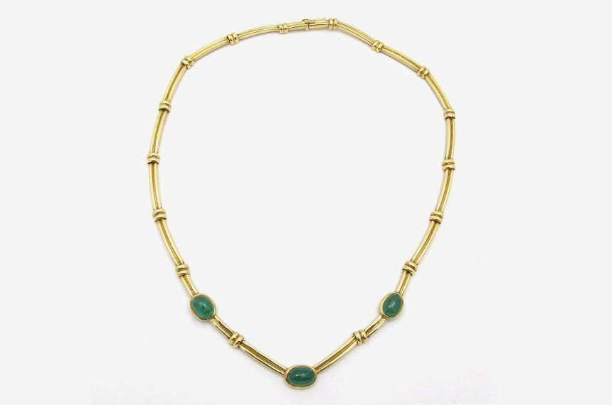 Estate emerald necklace