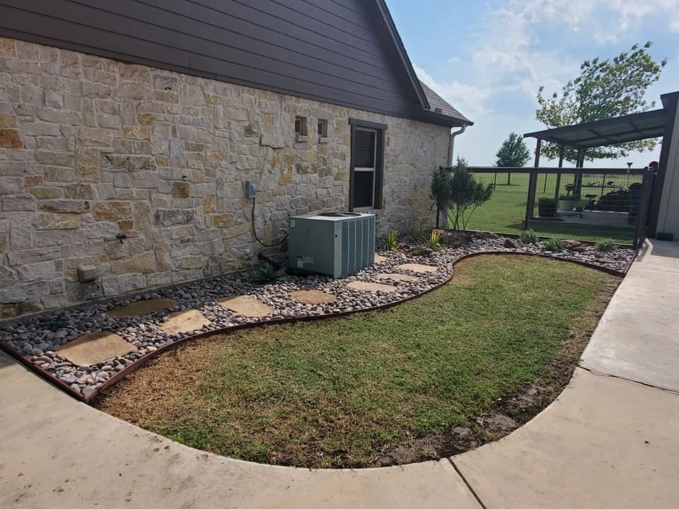 Side lot landscaping