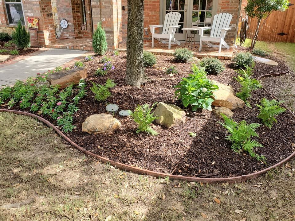 Beautiful landscaping