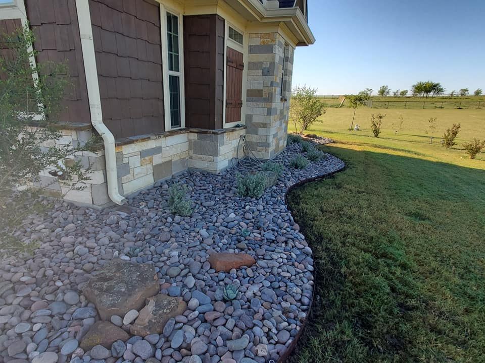 Stone pathway