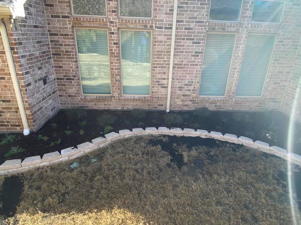 Beautiful front yard landscaping