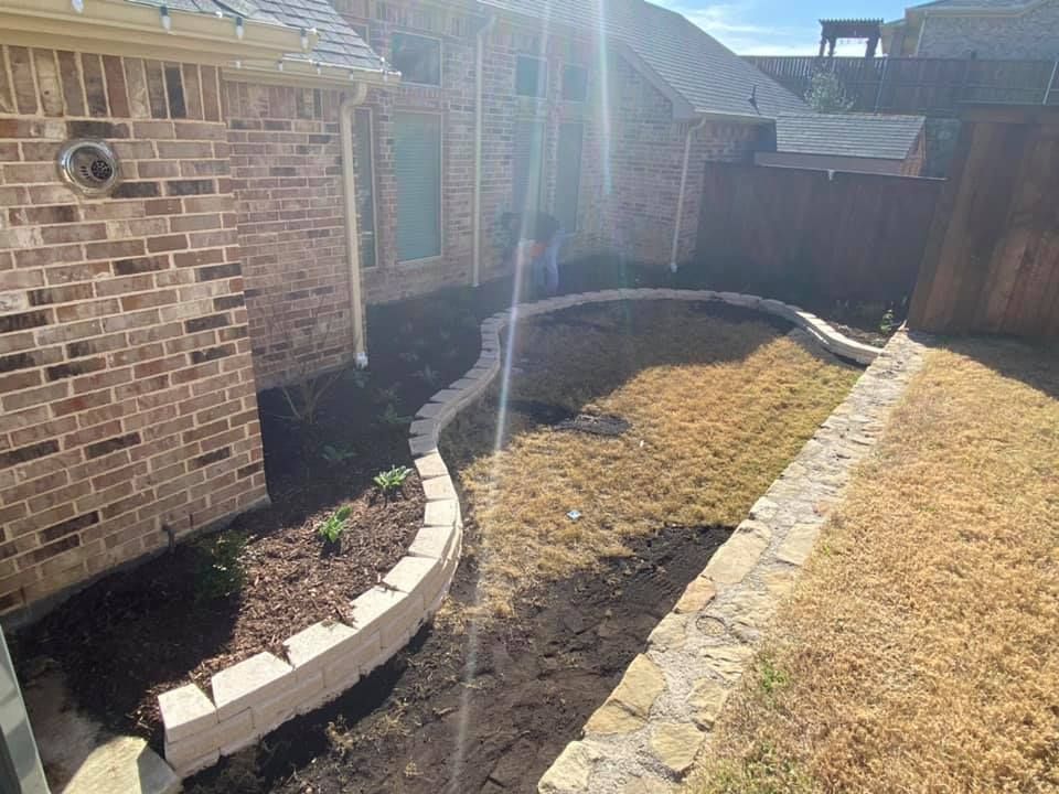 Beautiful front yard landscaping