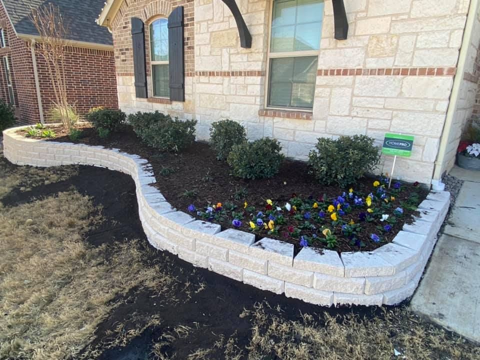 Beautiful front yard landscaping