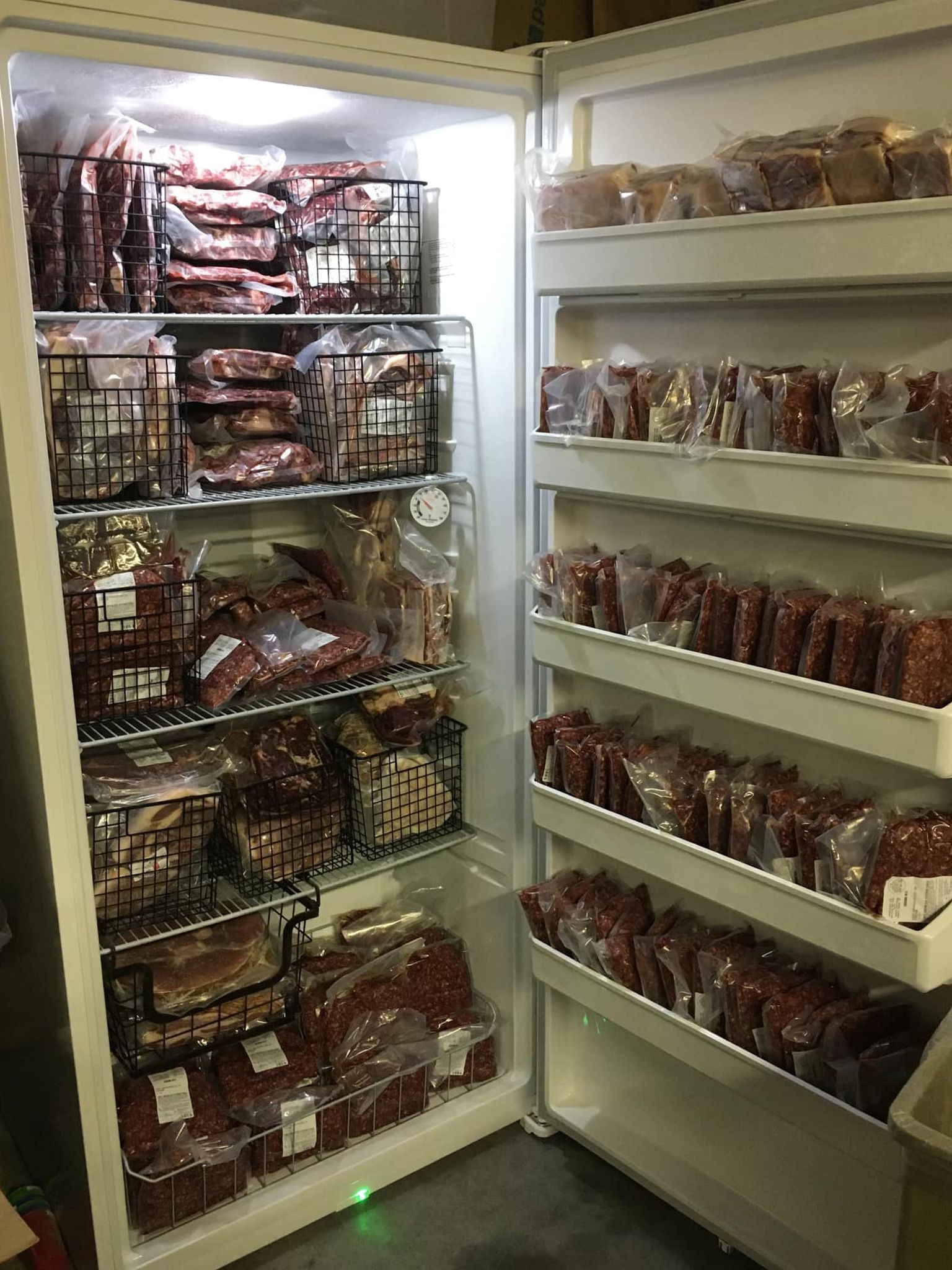 Meat supplies