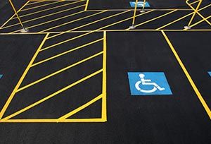 New parking lot