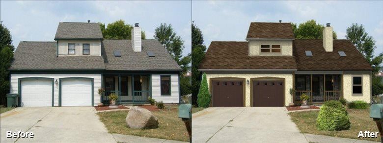 Before and after photos