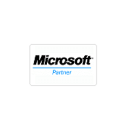 Microsoft Partner logo on white background
