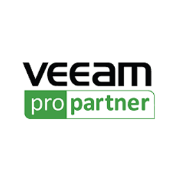 Veeam pro partner logo in black and green