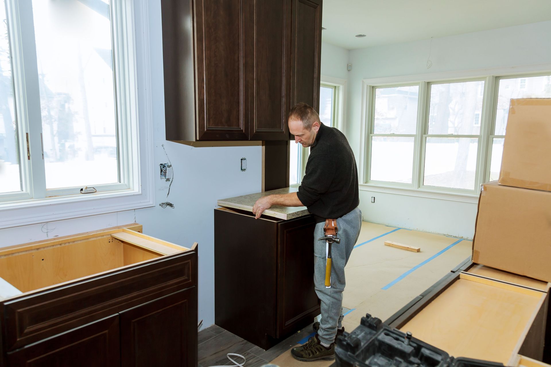 How Countertop Installation Enhances Functionality and Storage Solutions