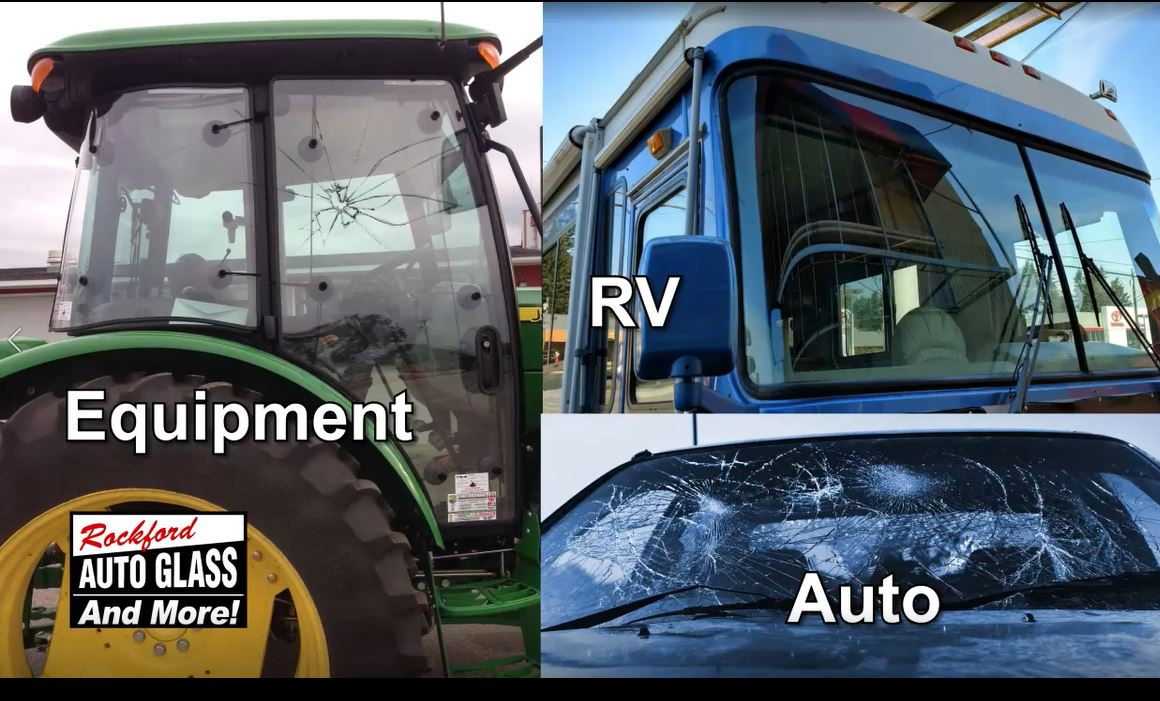 Auto glass work