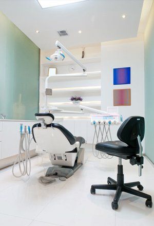 Dental light and chair
