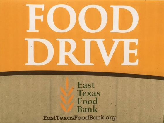 Food Drive - East Texas Food Bank