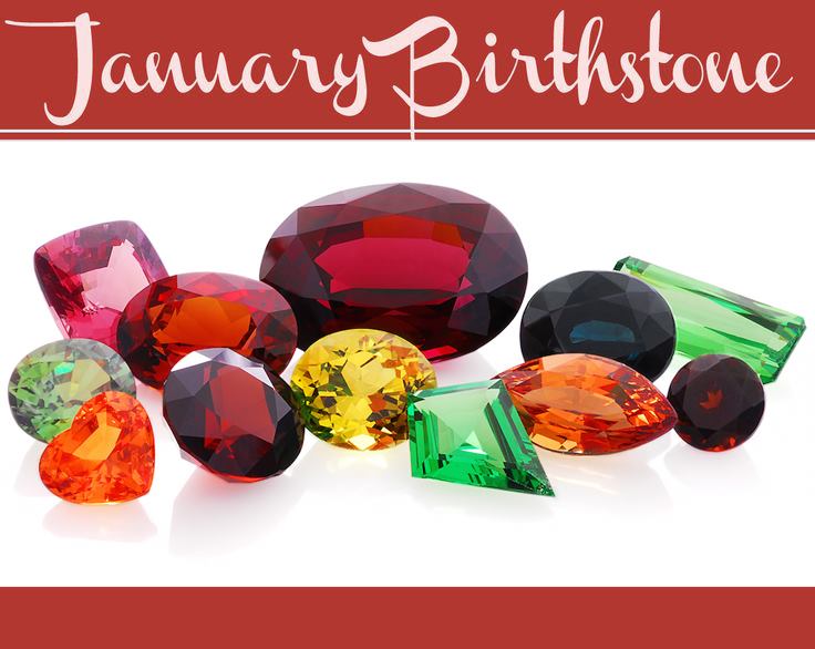 January Birthstones