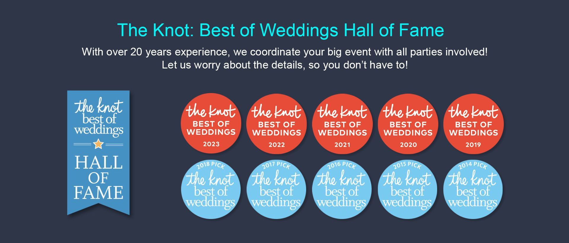 The Knot Best of Weddings Awards