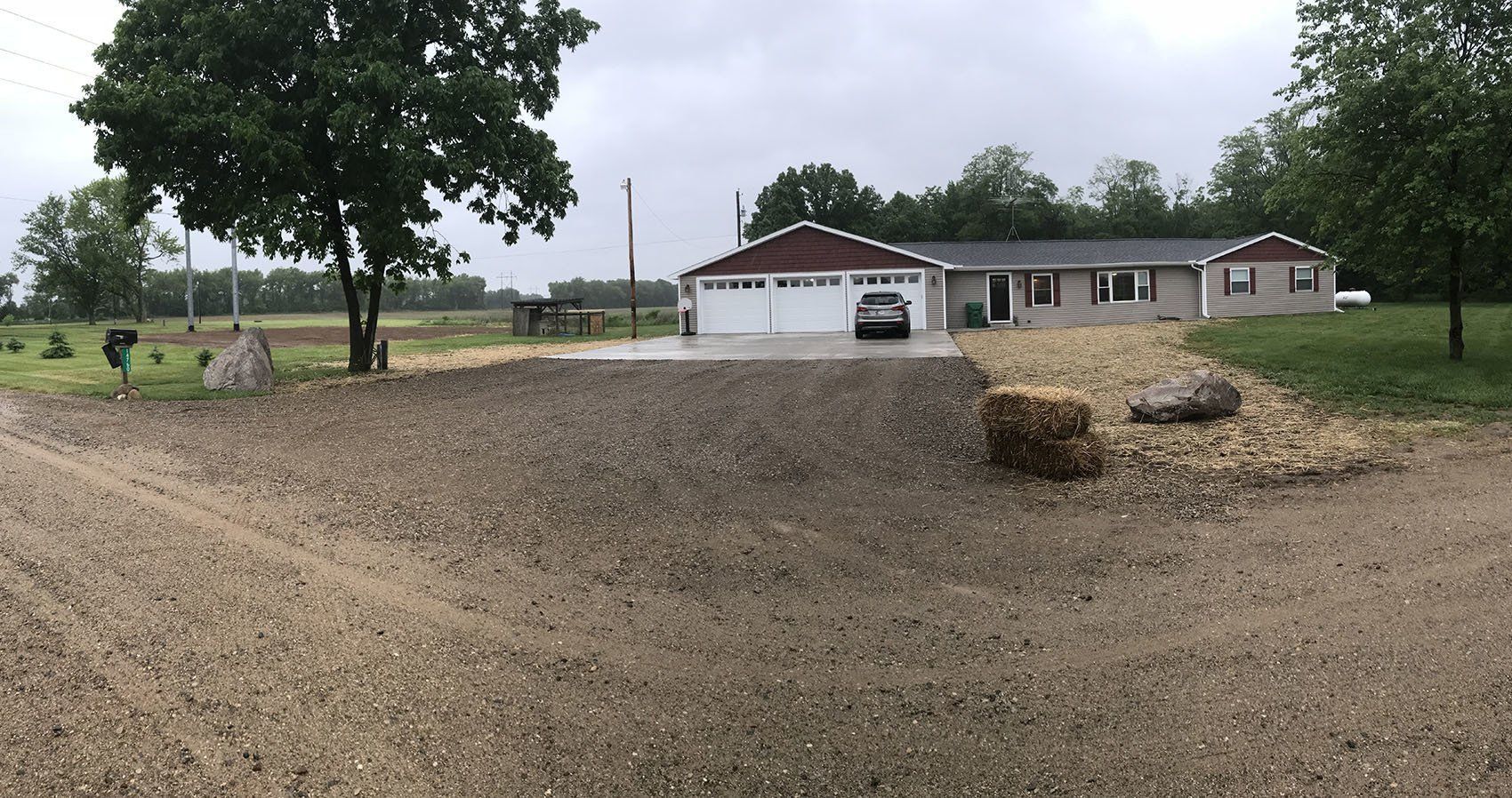 Residential driveway