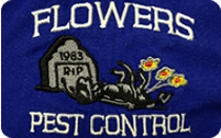 Flowers pest logo