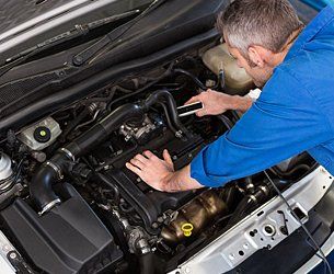 Auto engine replacement
