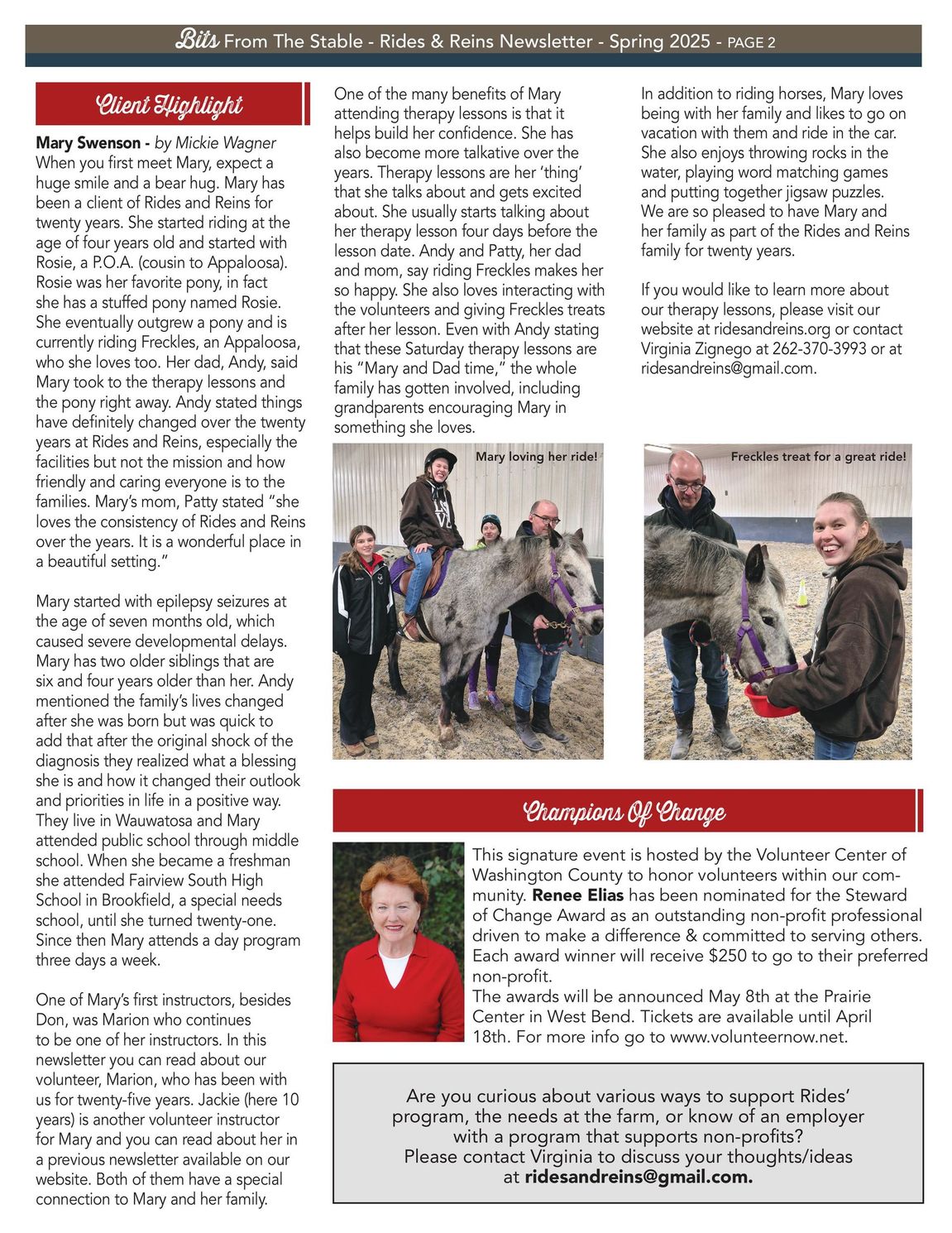 Spring 2025 Newsletter 