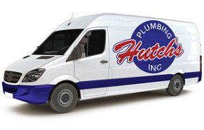 Hutch's Plumbing van