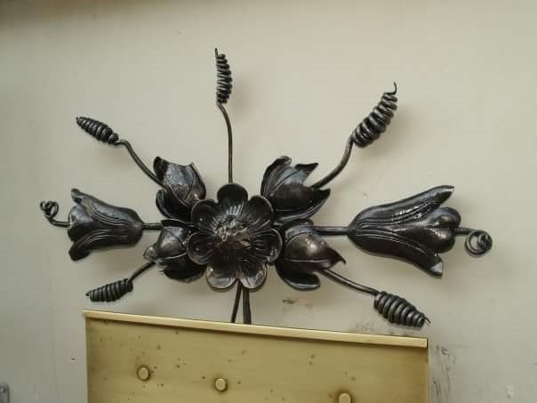 Wrought iron items