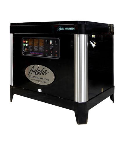 Black commercial freezer with silver handles and controls, shown on a white background